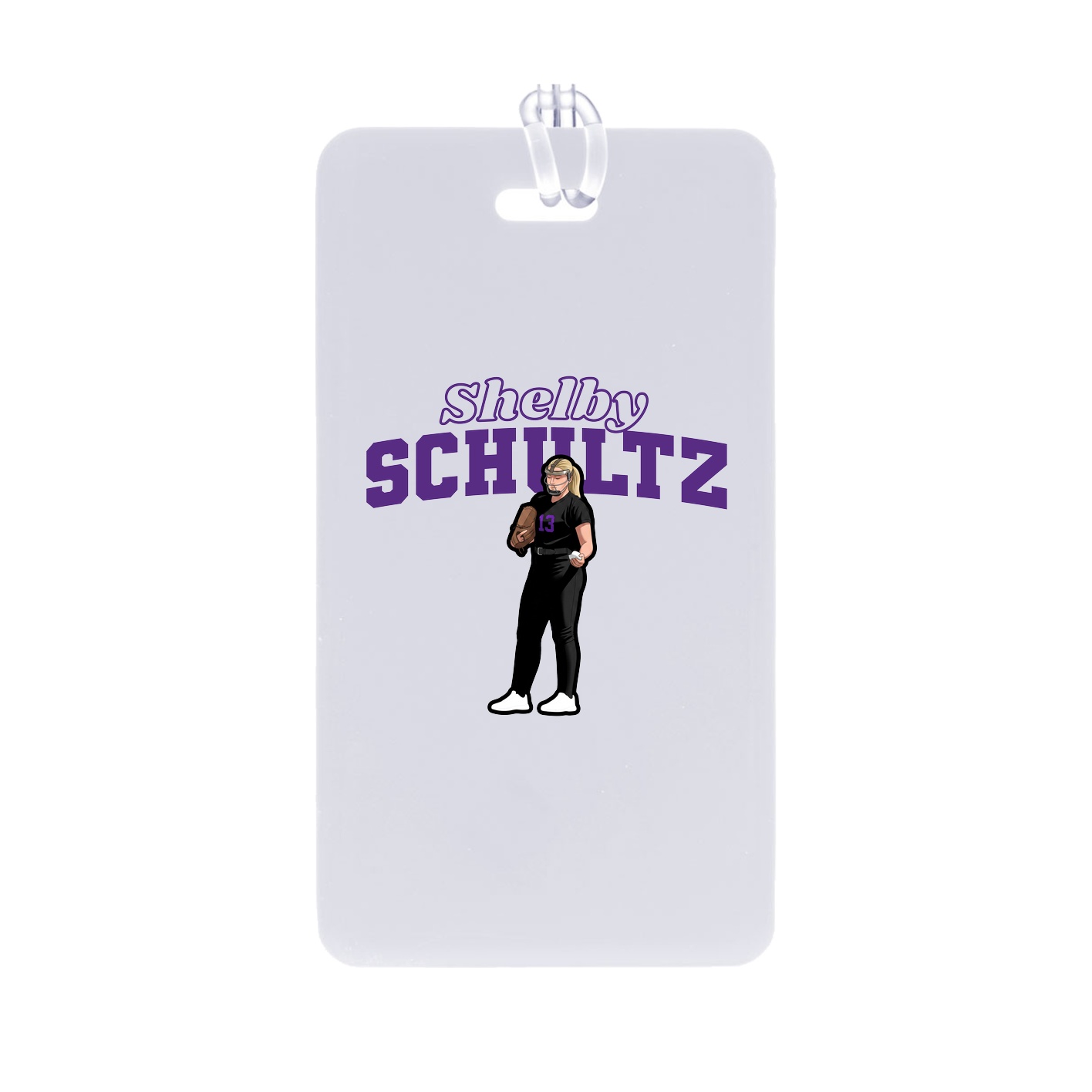 Bag Tag — Name Arch in Classic