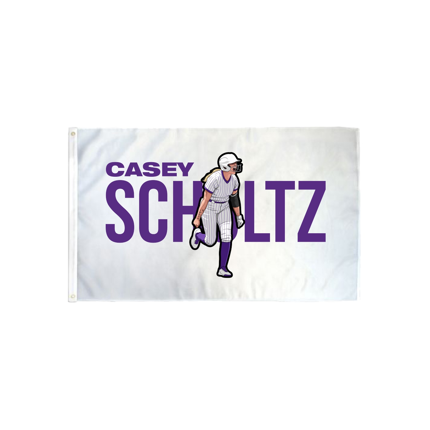 3x5 Flag — Player Name in Classic