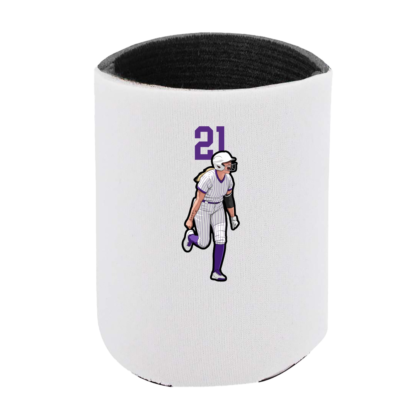 Can Holder — Number Top in White
