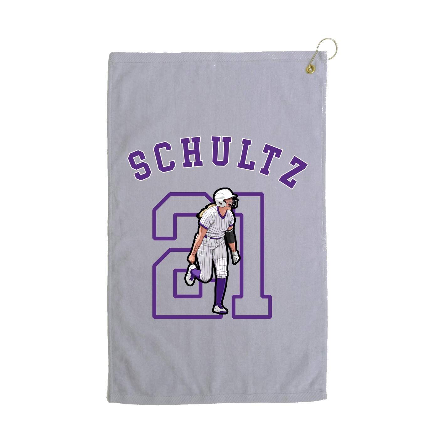 Golf Towel — Shirsey Arch in Grey