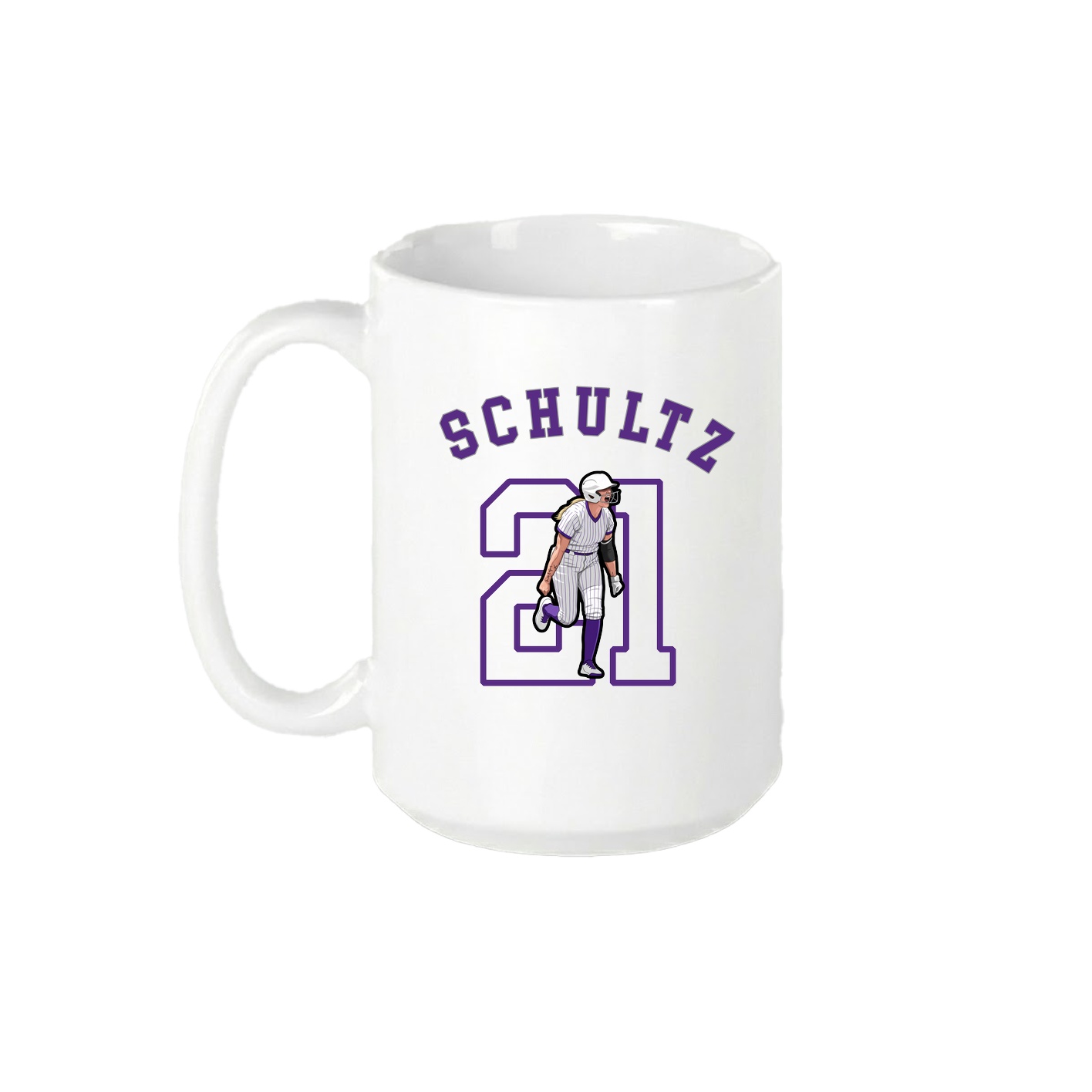 15oz Coffee Mug — Shirsey Arch in White
