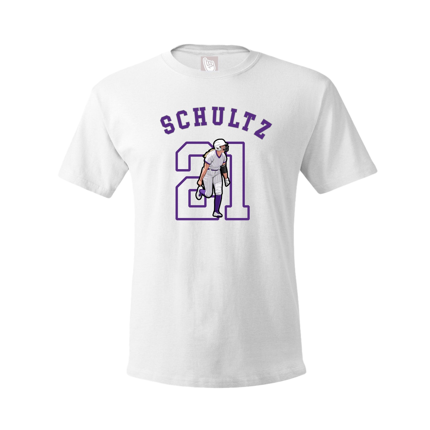 Youth Tee — Shirsey Arch in White