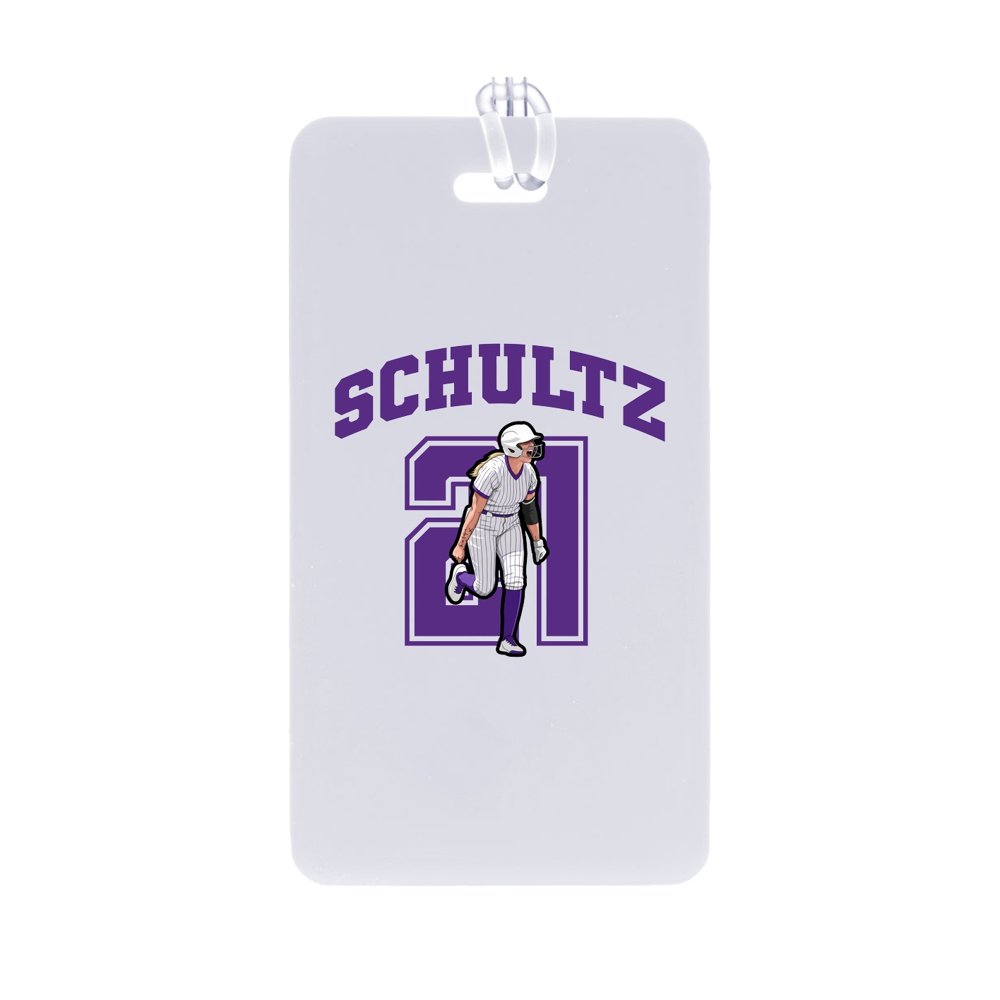 Bag Tag — Number in Classic
