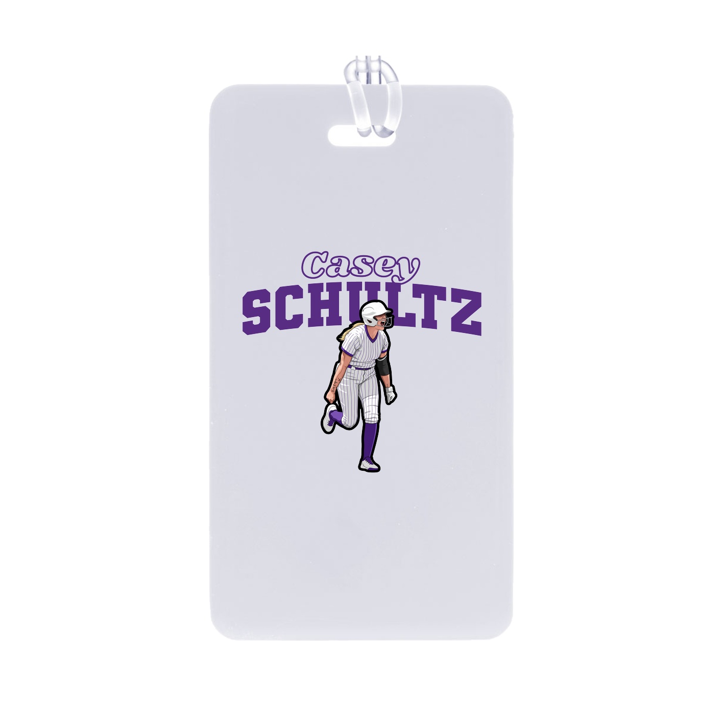 Bag Tag — Name Arch in Classic
