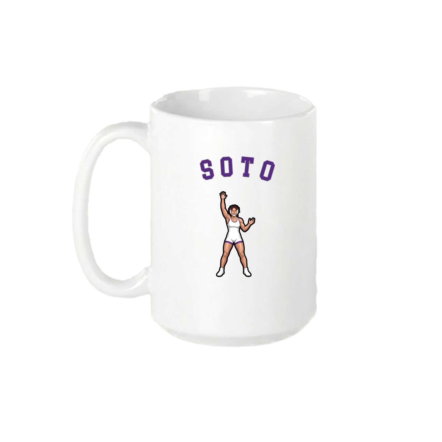 15oz Coffee Mug — Shirsey Arch in White