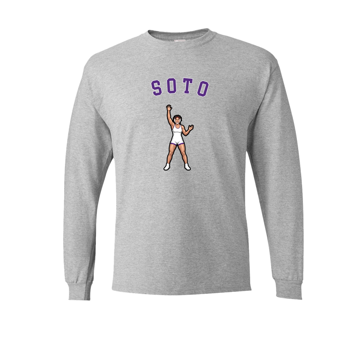 Long Sleeve Tee — Shirsey Arch in Grey