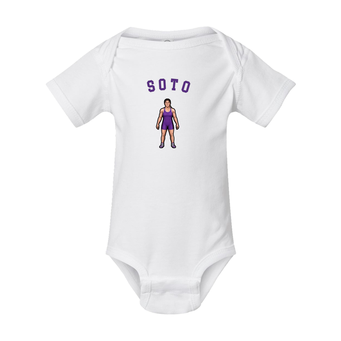Baby Onesie — Shirsey Arch in White