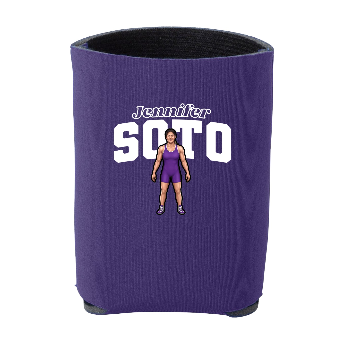 Can Holder — Name Arch in Purple