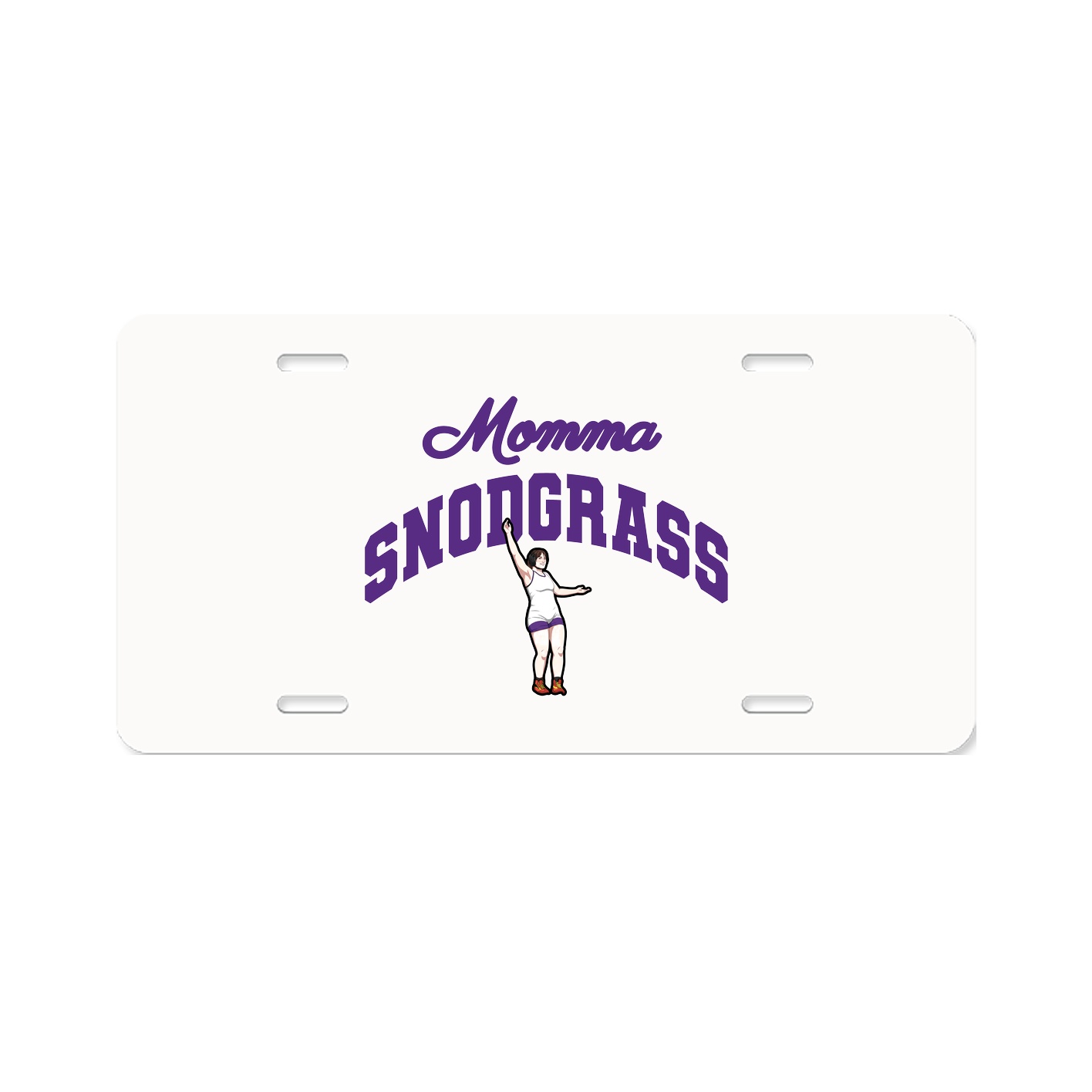 License Plate — Mothers Day Arch in Classic