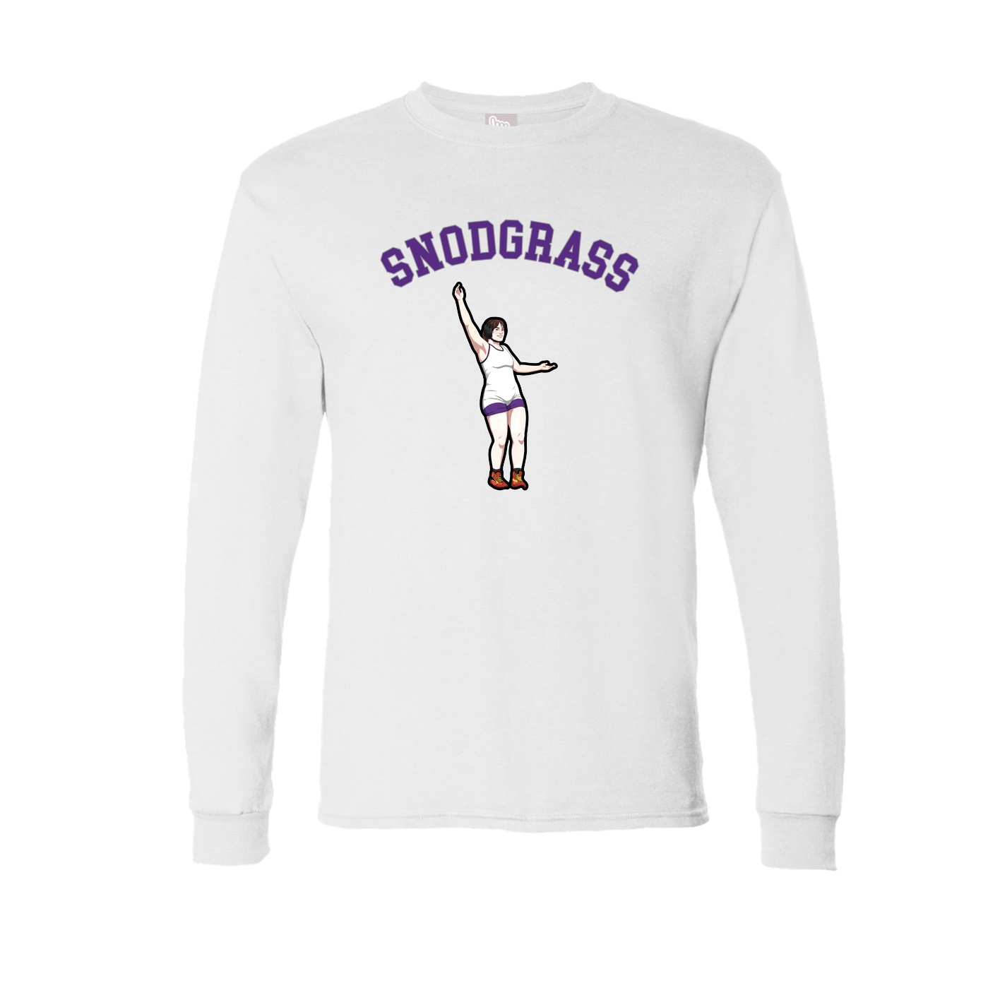 Long Sleeve Tee — Shirsey Arch in White