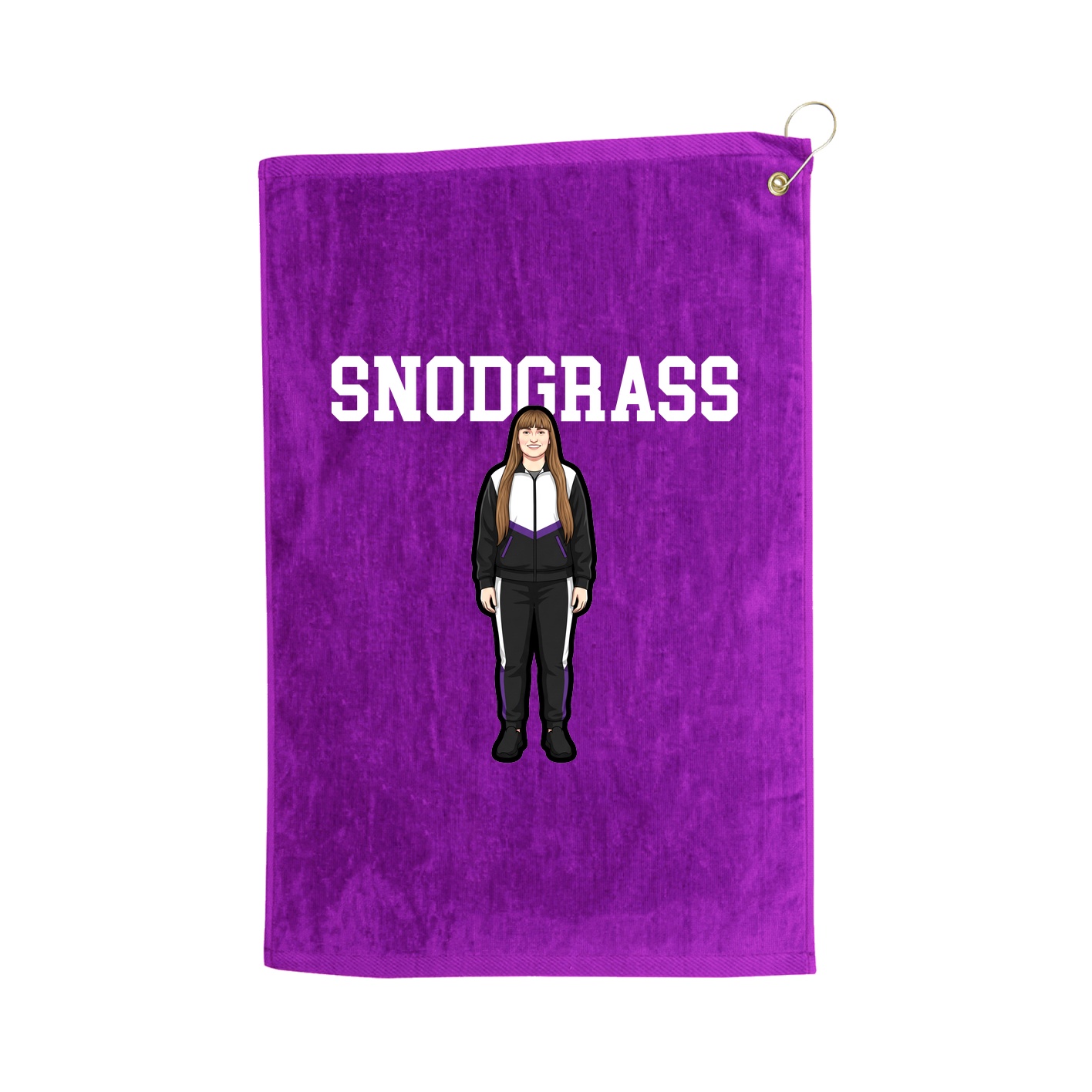 Golf Towel — Shirsey in Purple