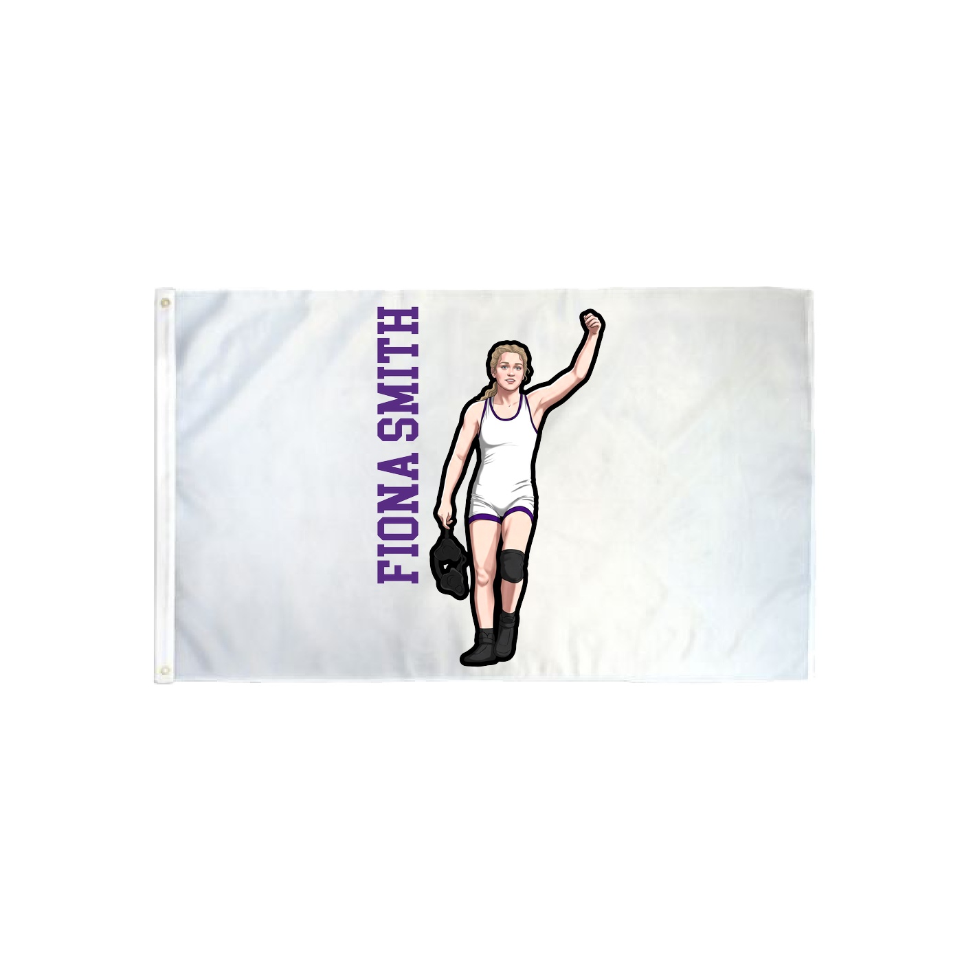 3x5 Flag — Name Vertical in Classic