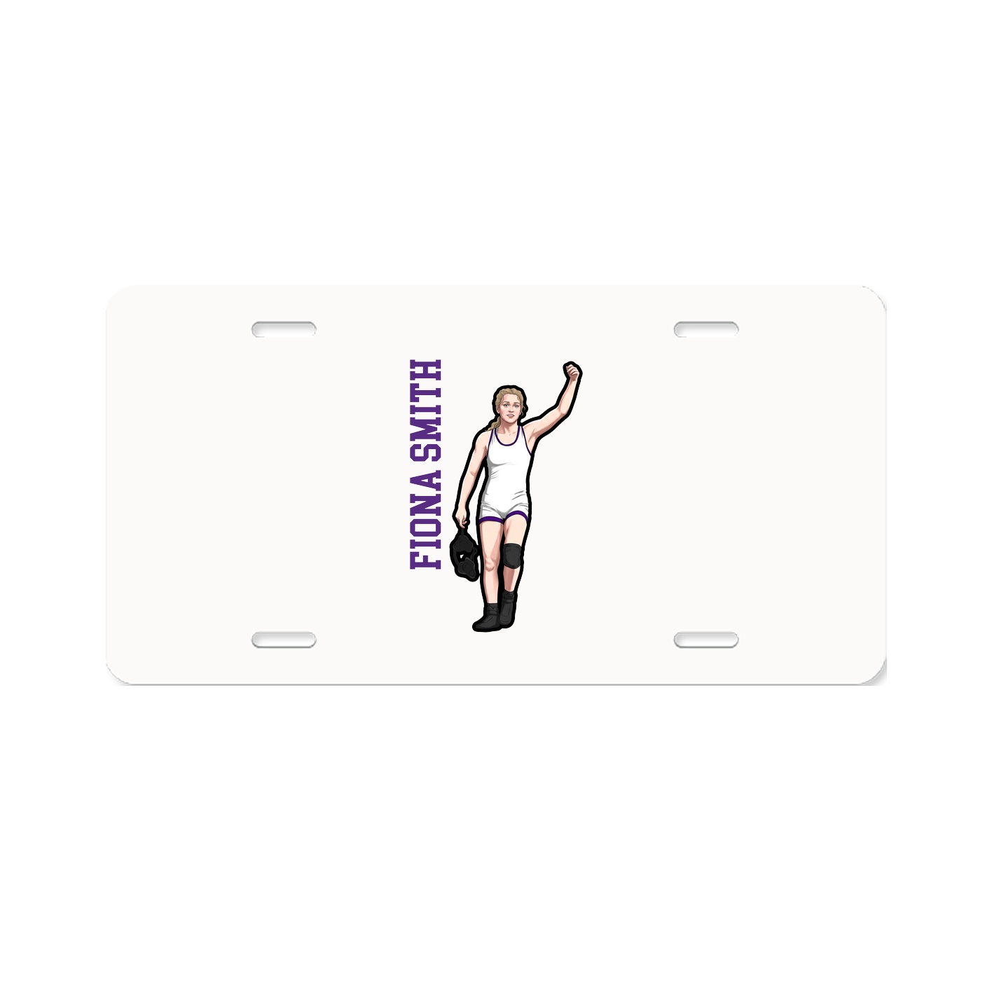 Aluminum License Plate