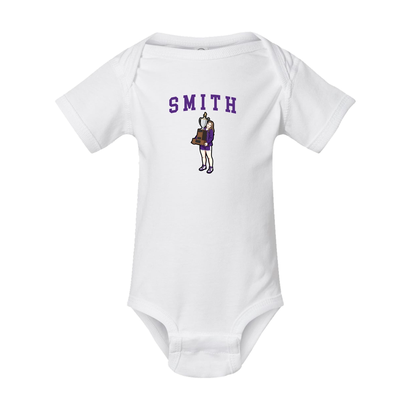 Baby Onesie — Shirsey in White