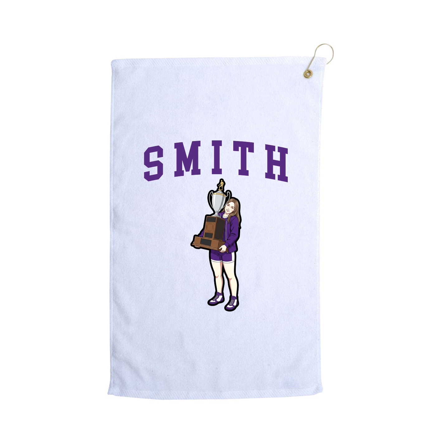 Golf Towel — Shirsey in White