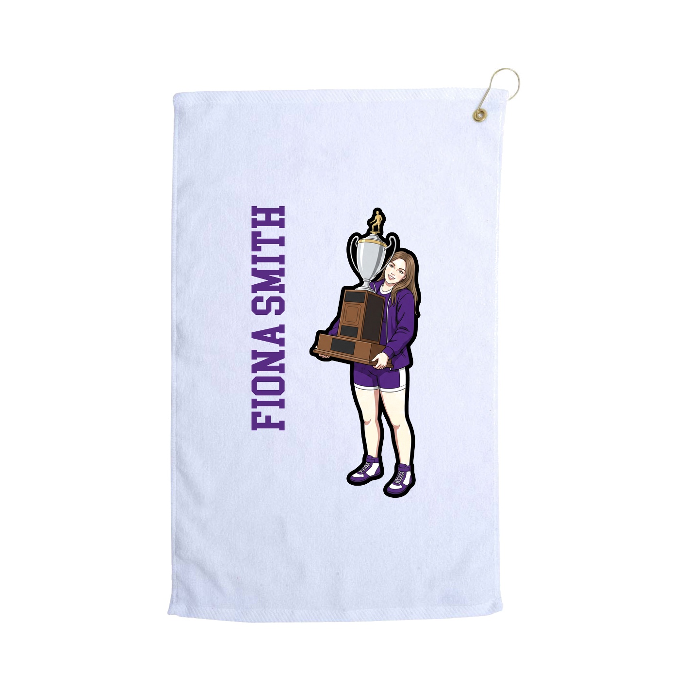 Terry Velour Golf Towel