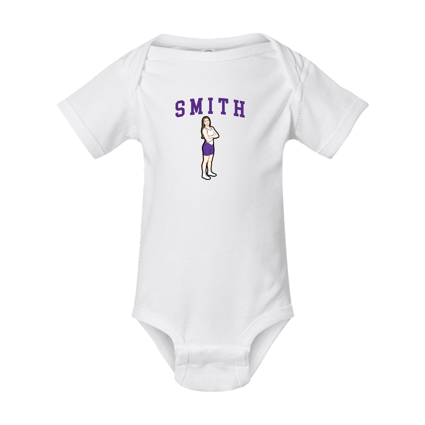 Baby Onesie — Shirsey in White