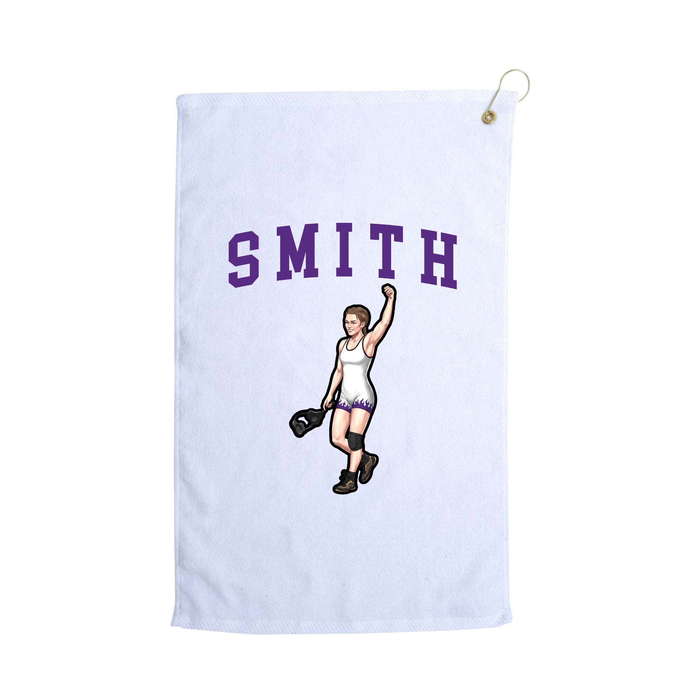 Golf Towel — Shirsey in White
