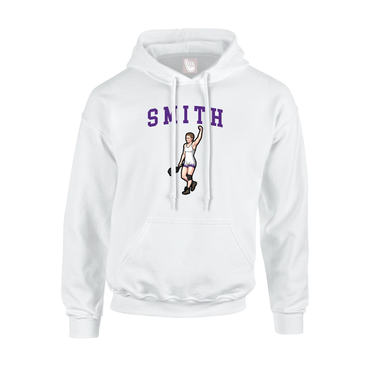 Youth Hoodie — Shirsey in White