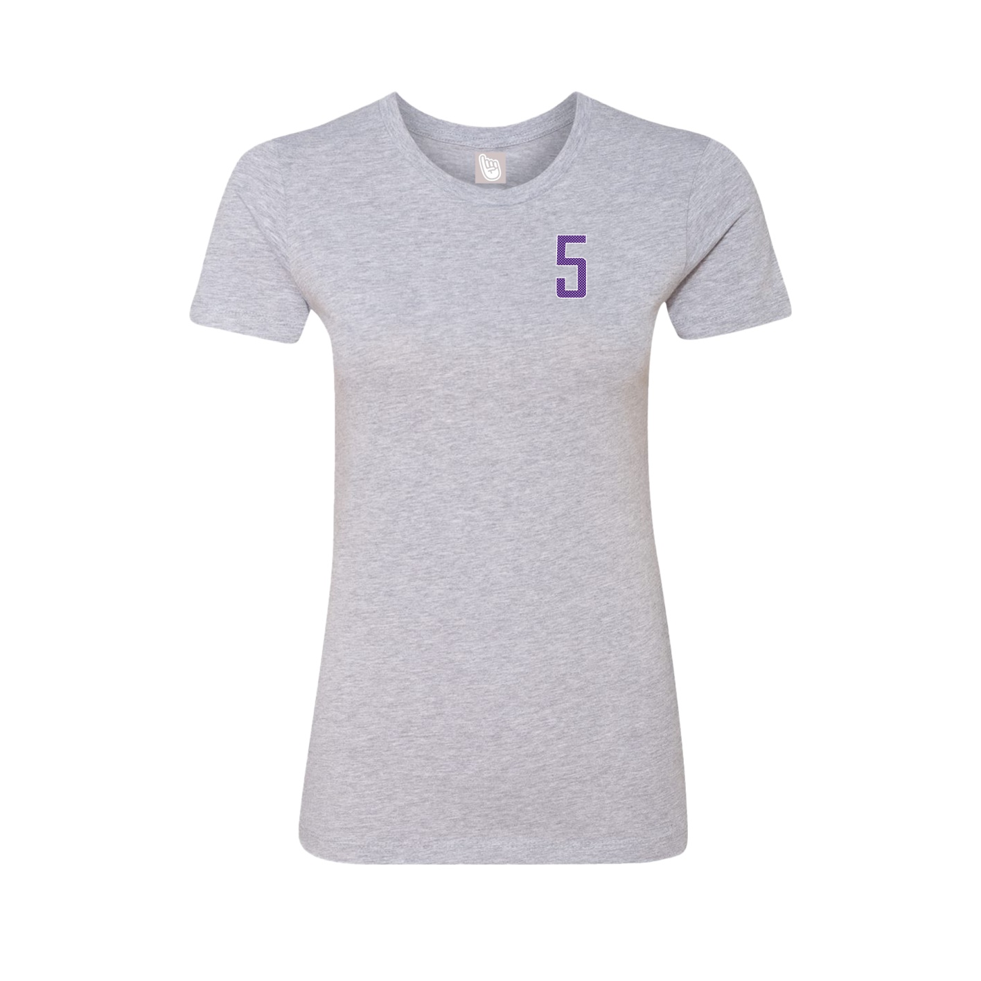 Womens Tee — Front Shirsy in Grey