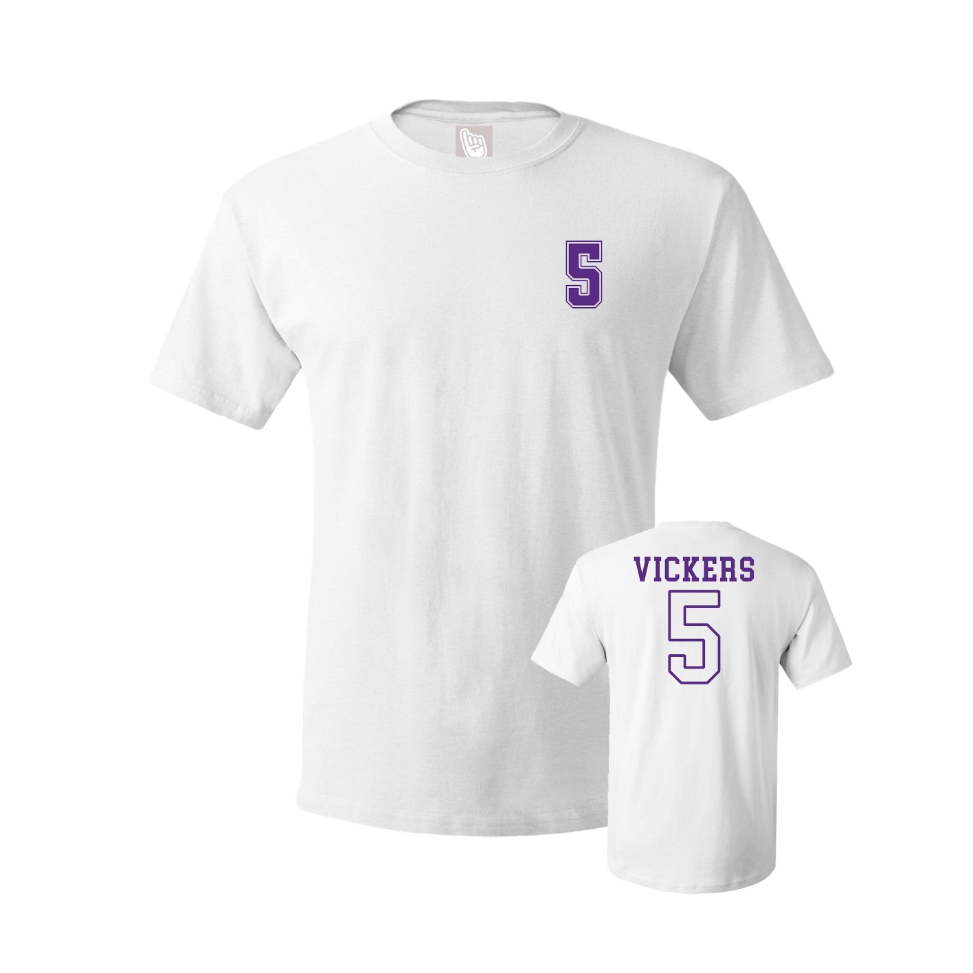 Tee — Chest Back in White