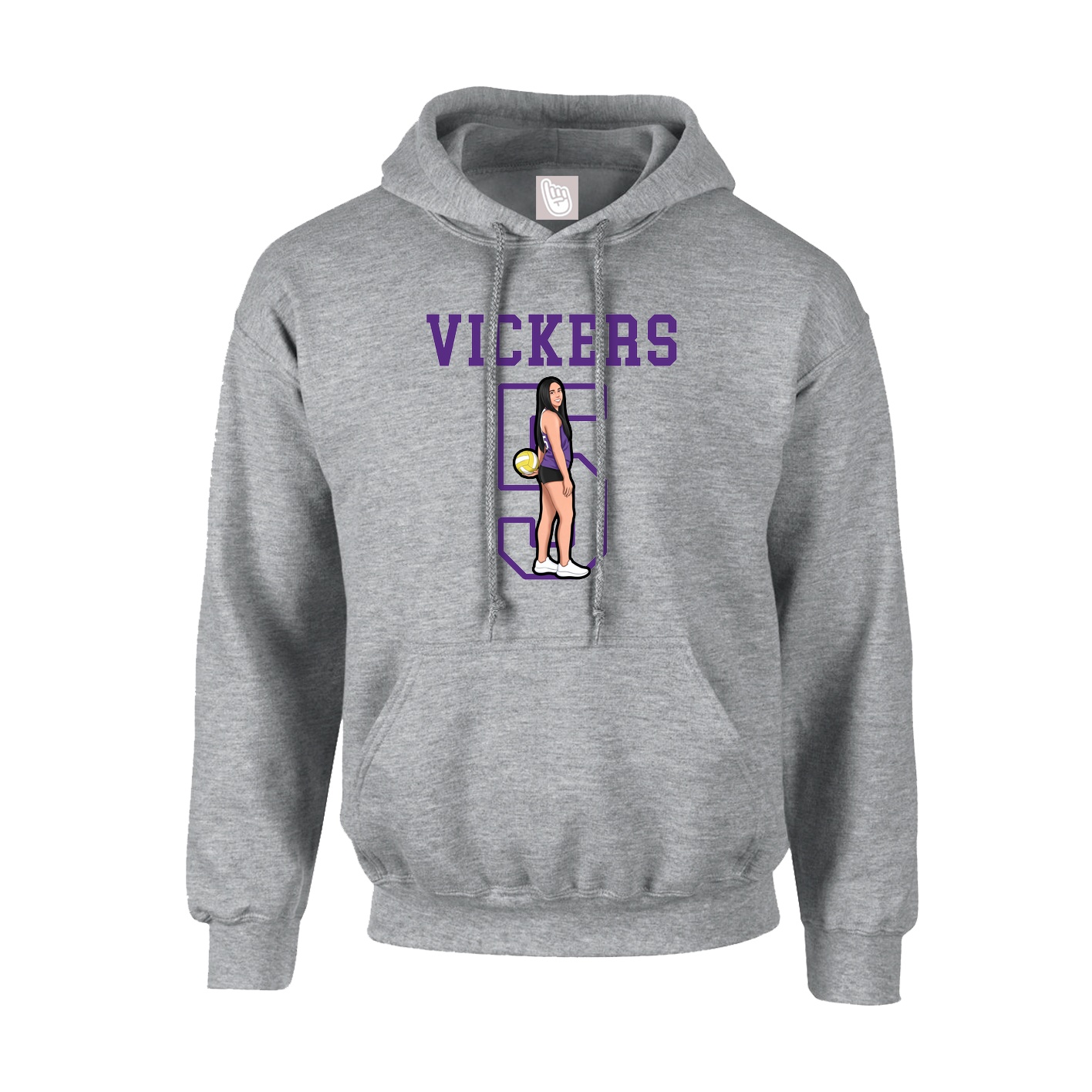 Youth Hoodie — Shirsey in Grey