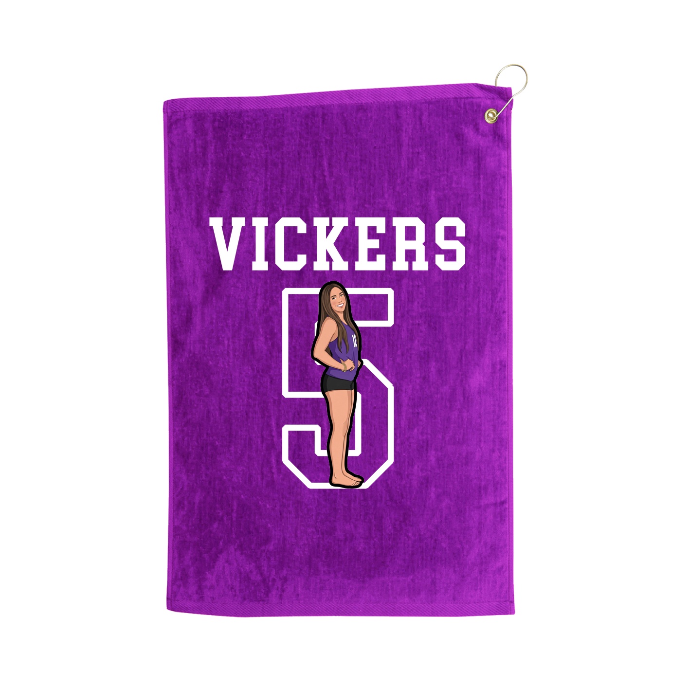 Golf Towel — Shirsey in Purple