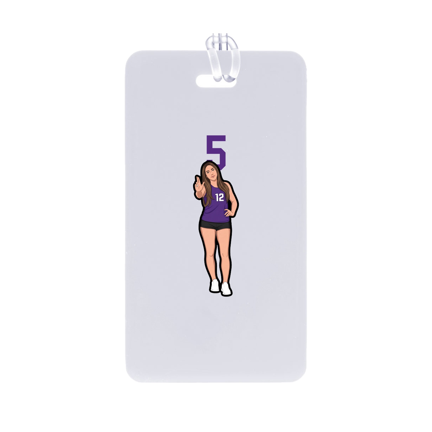Bag Tag — Number Top in Classic