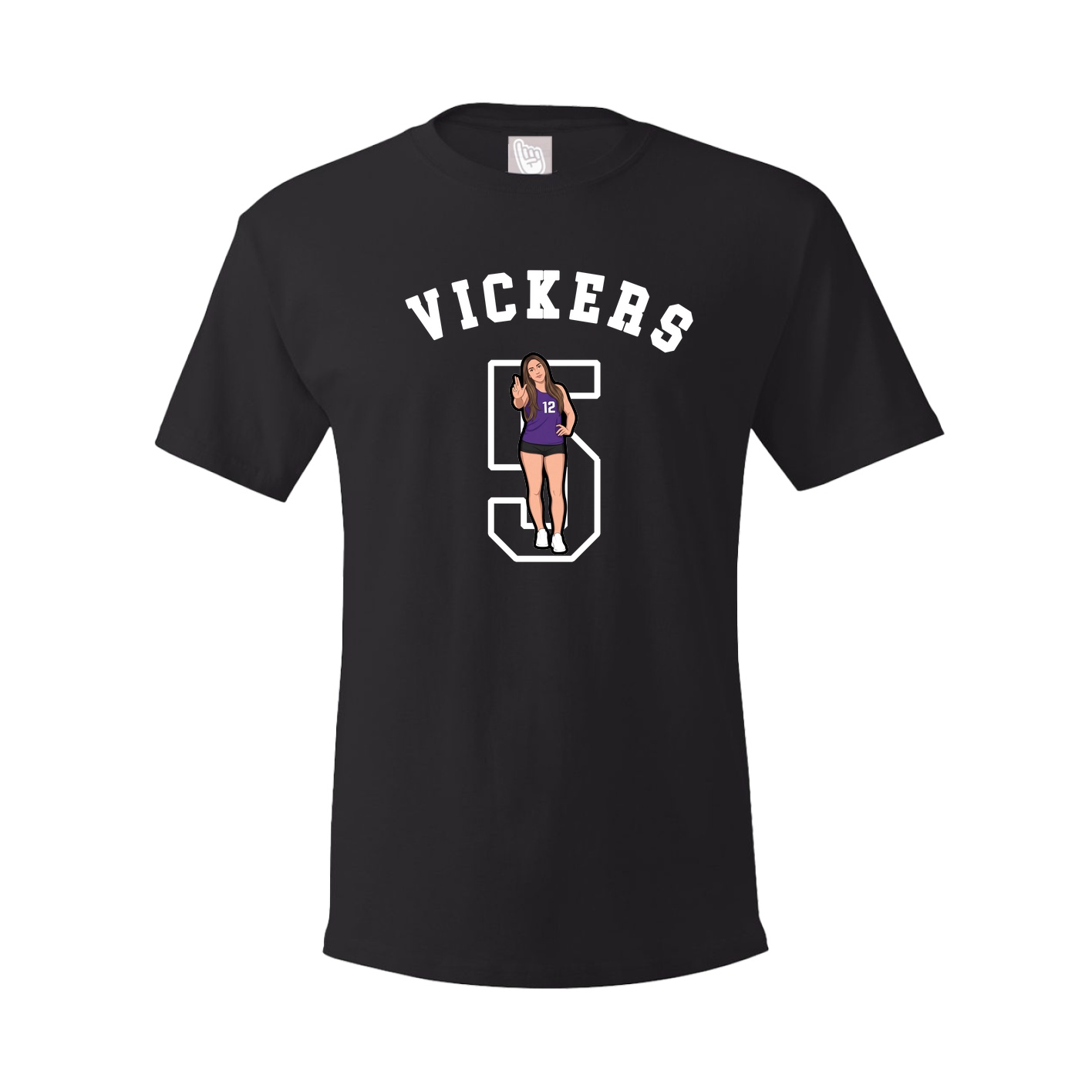 Tee — Shirsey Arch in Black