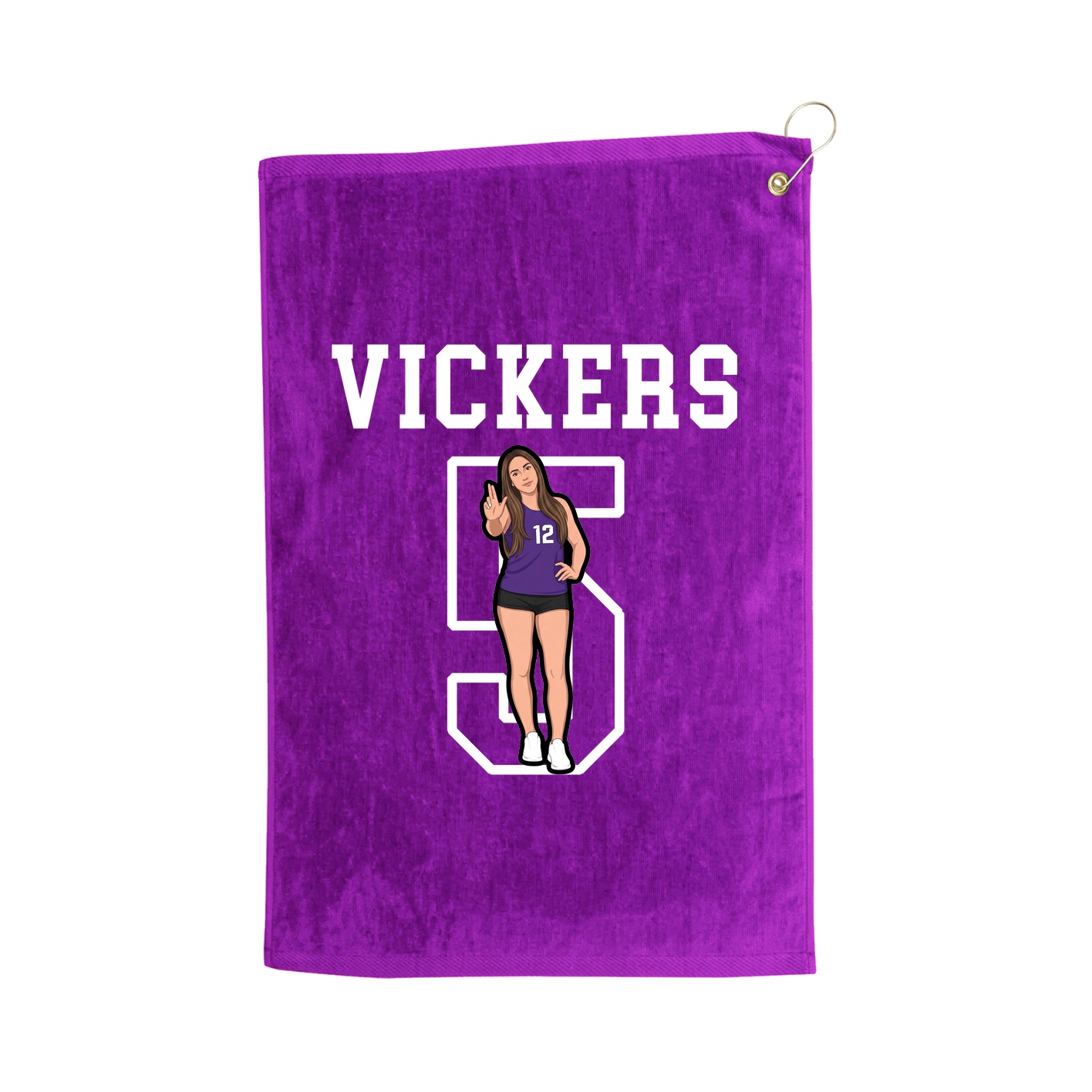 Golf Towel — Shirsey in Purple