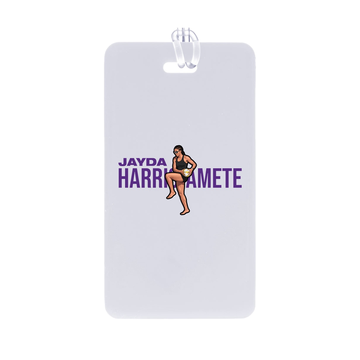 Bag Tag — Player Name in Classic