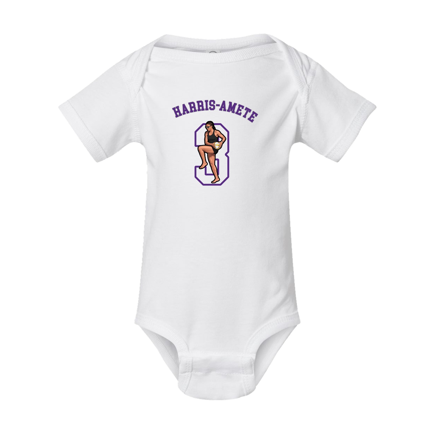 Baby Onesie — Shirsey Arch in White