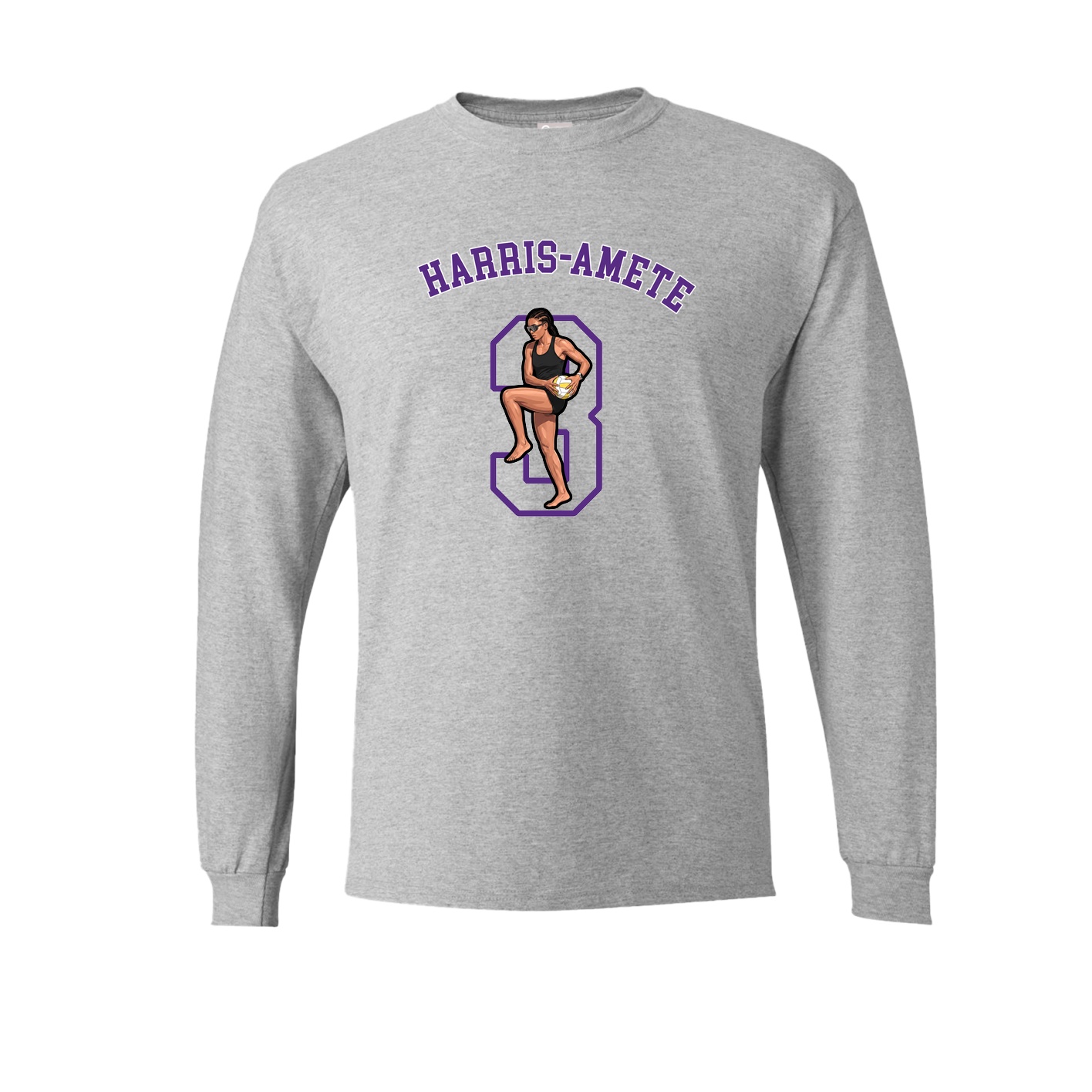 Long Sleeve Tee — Shirsey Arch in Grey