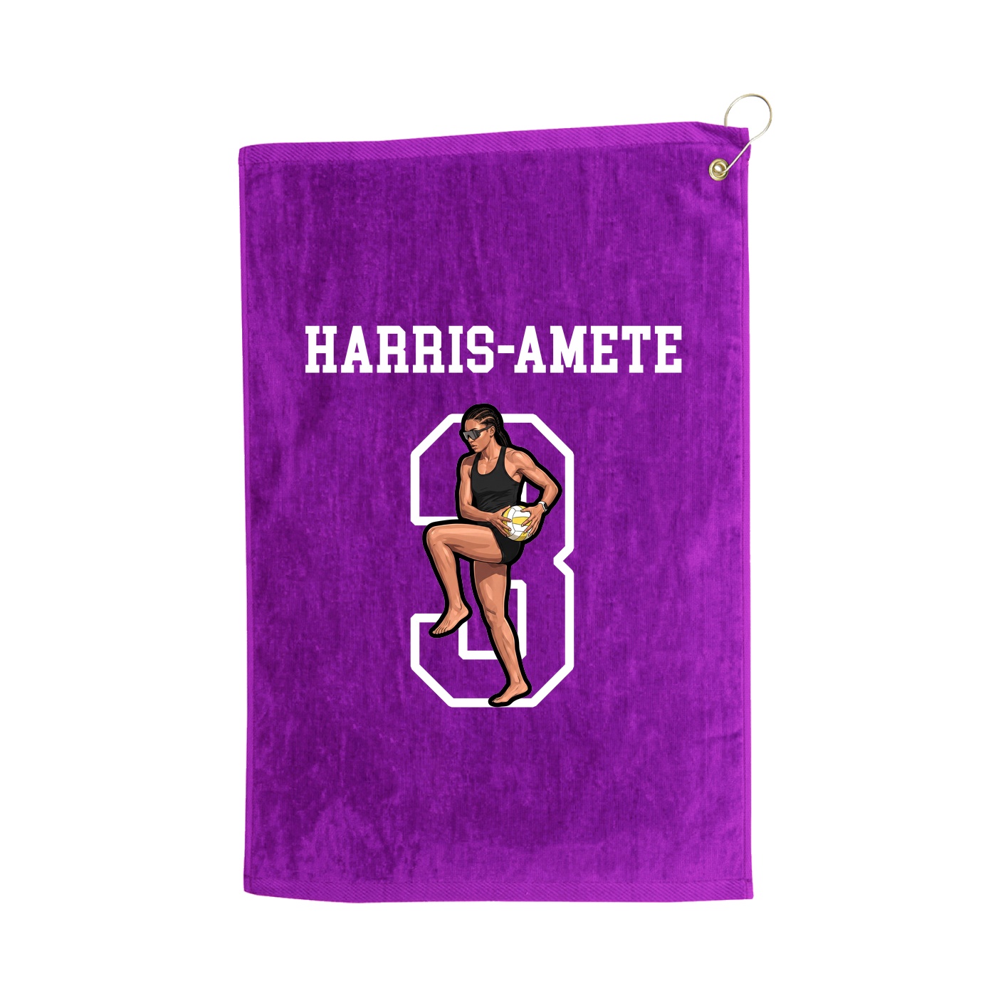 Golf Towel — Shirsey in Purple