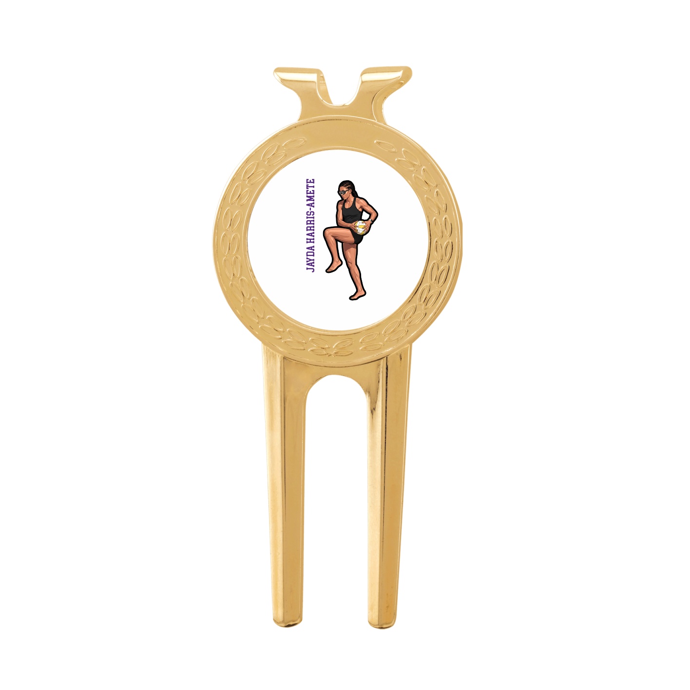 Divot Tool with Ball Marker — Name Vertical in Classic