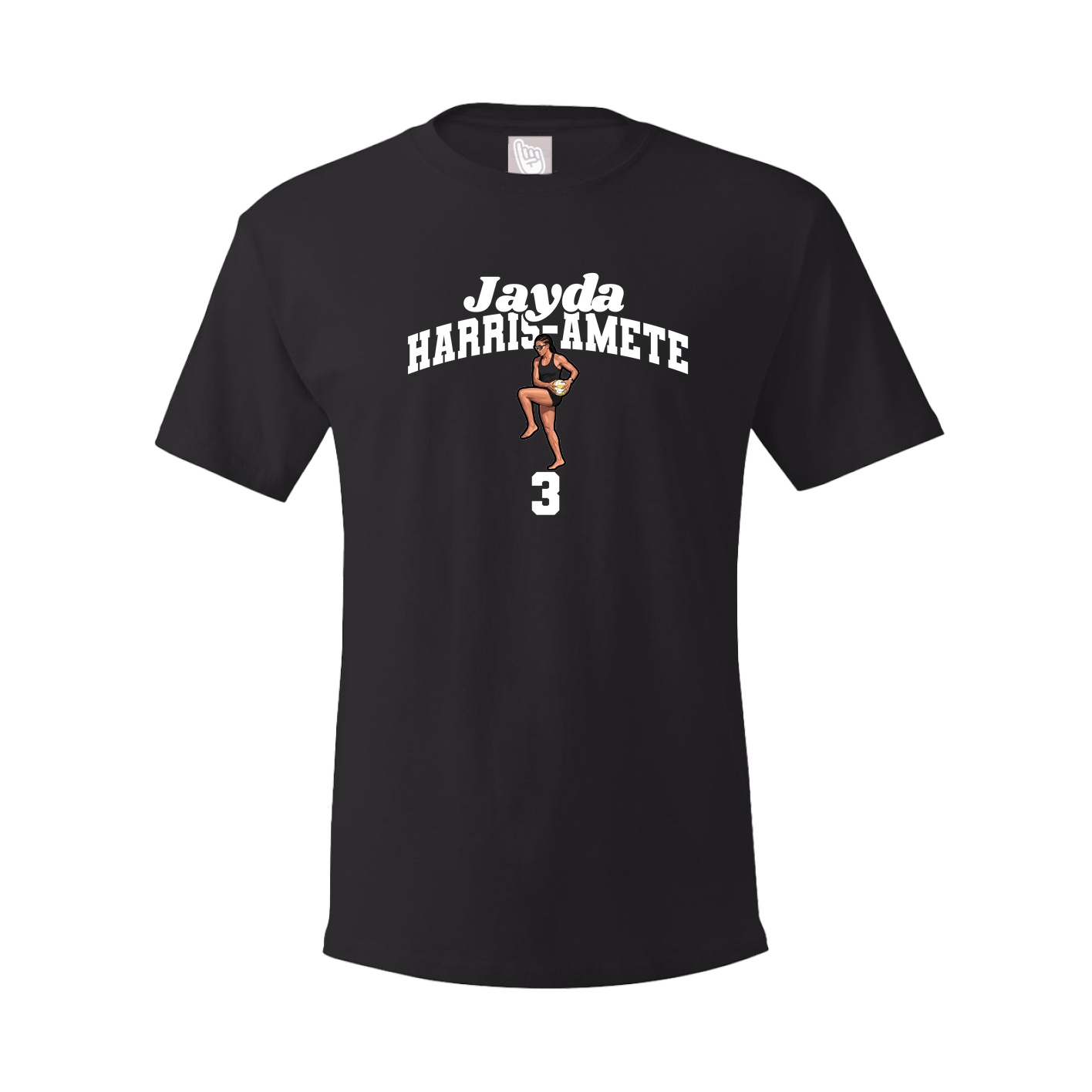 Tee — Signature Arch in Black
