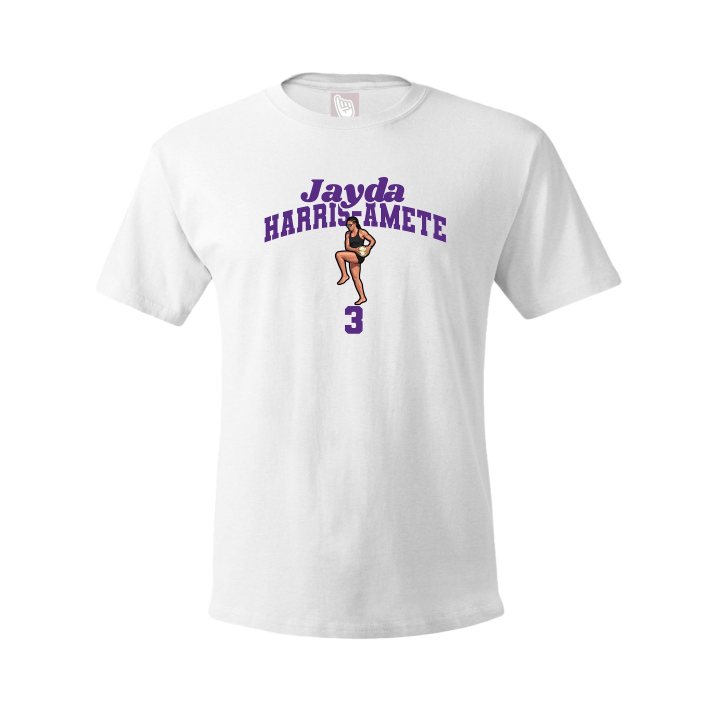 Youth Tee — Signature Arch in White