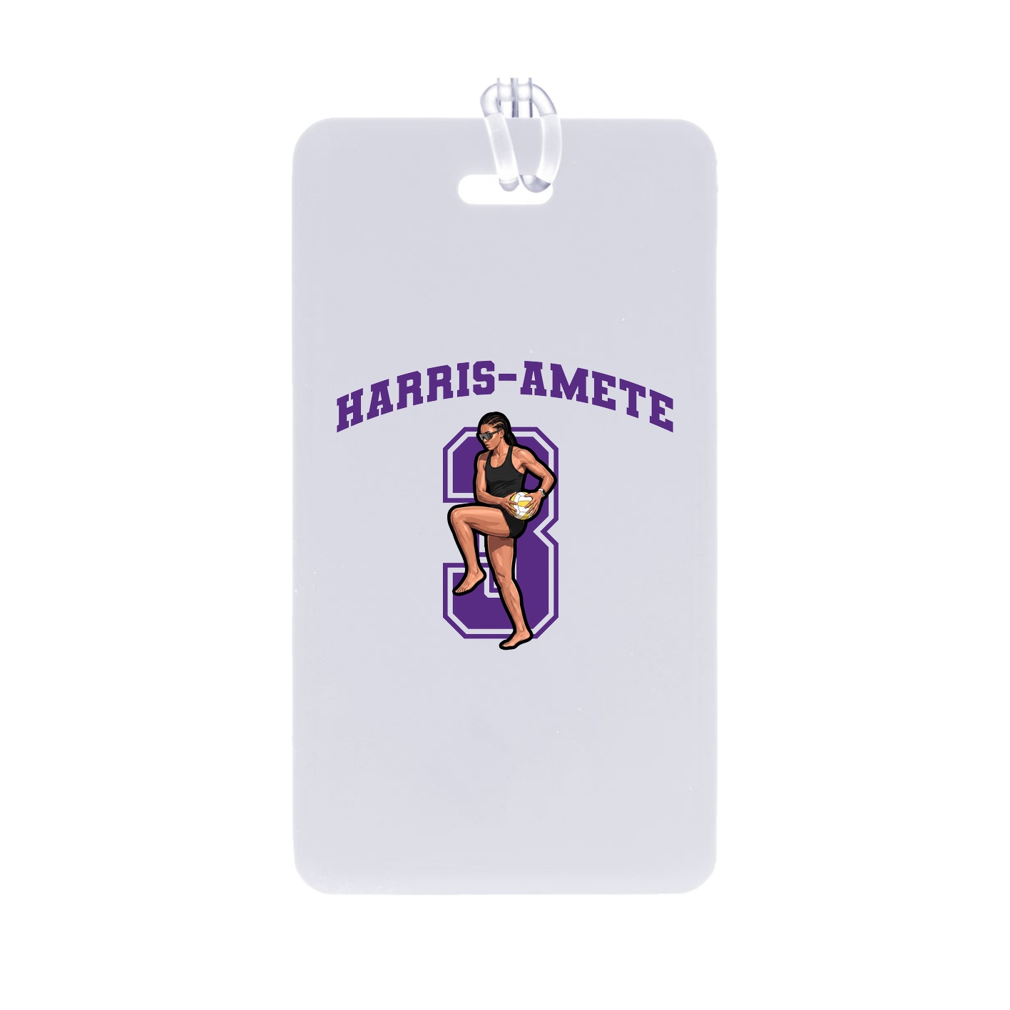 Bag Tag — Number in Classic