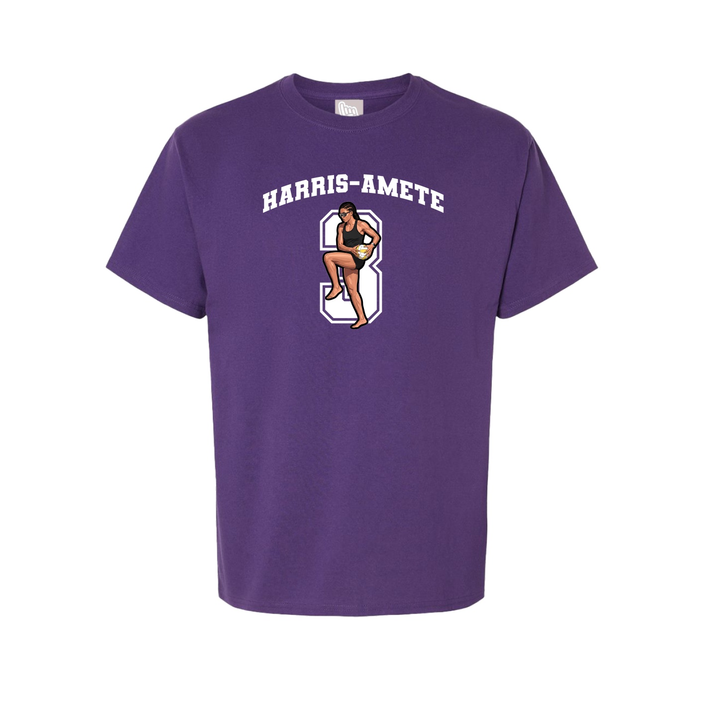 Tee — Number in Purple