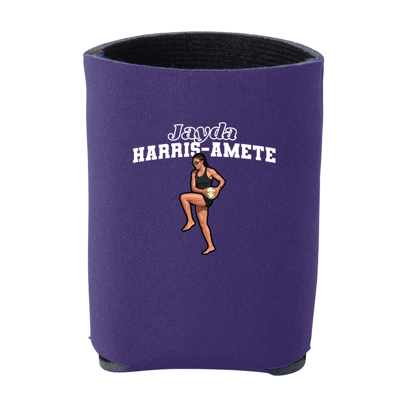 Can Holder — Name Arch in Purple