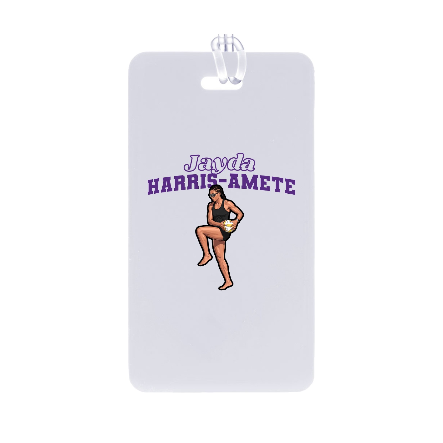 Bag Tag — Name Arch in Classic