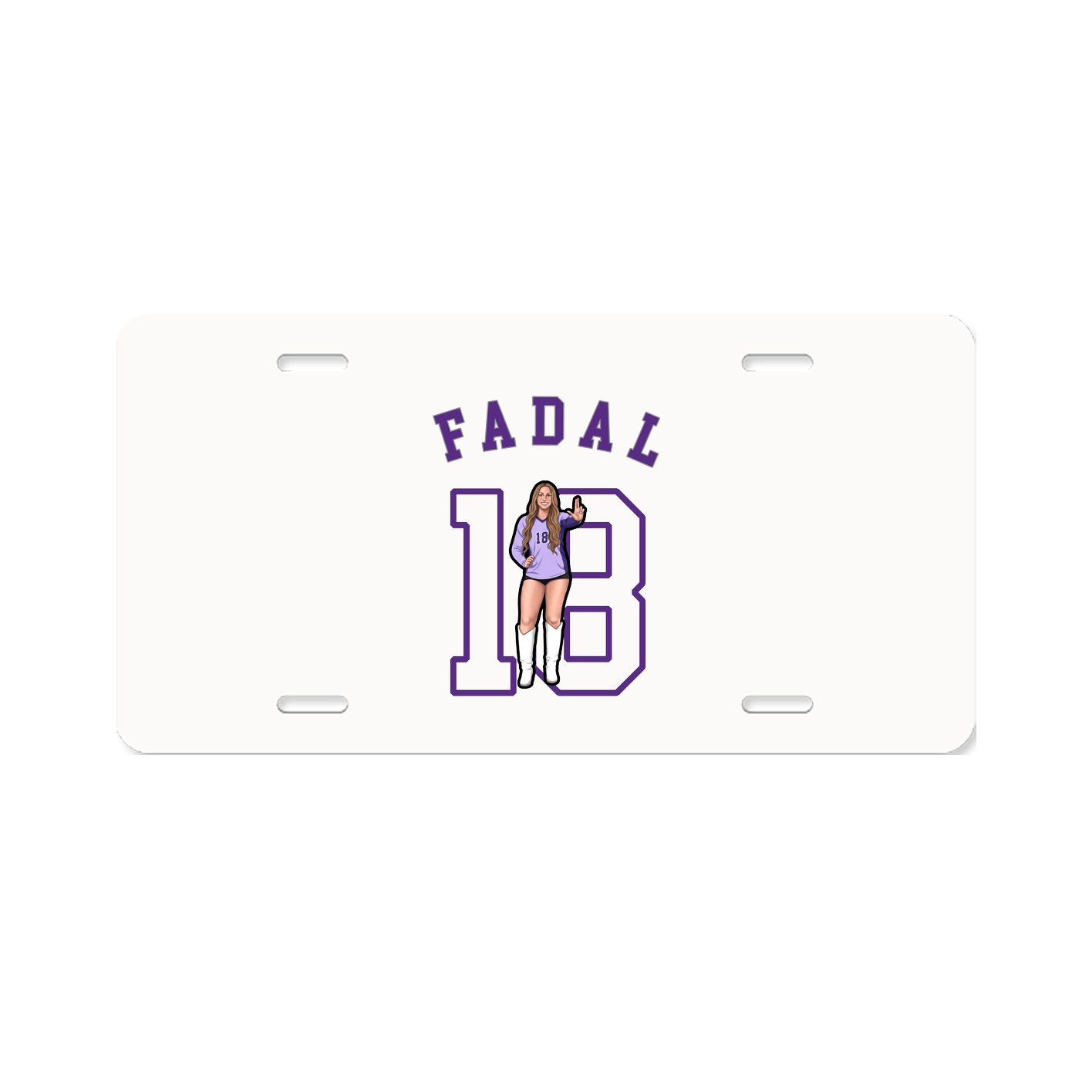 License Plate — Shirsey Arch in Classic