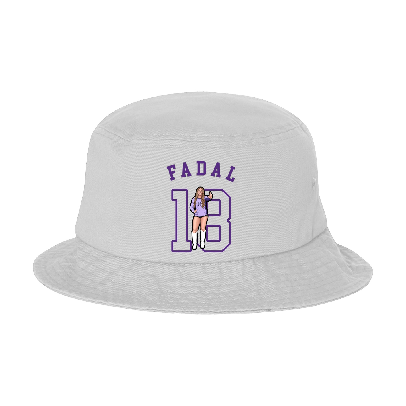 Bucket Cap — Shirsey Arch in White