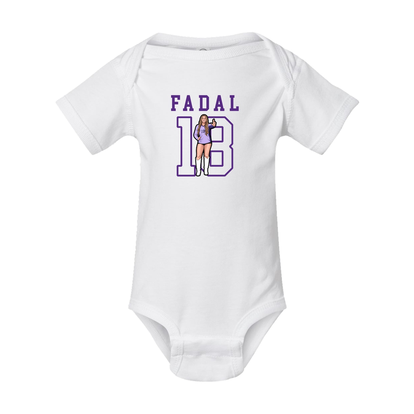 Baby Onesie — Shirsey in White