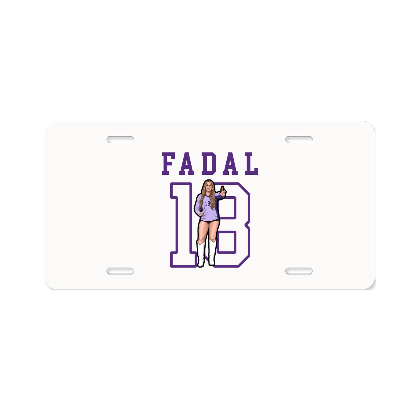 License Plate — Shirsey in Classic