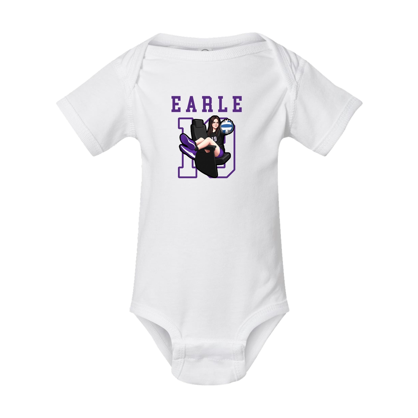Baby Onesie — Shirsey in White