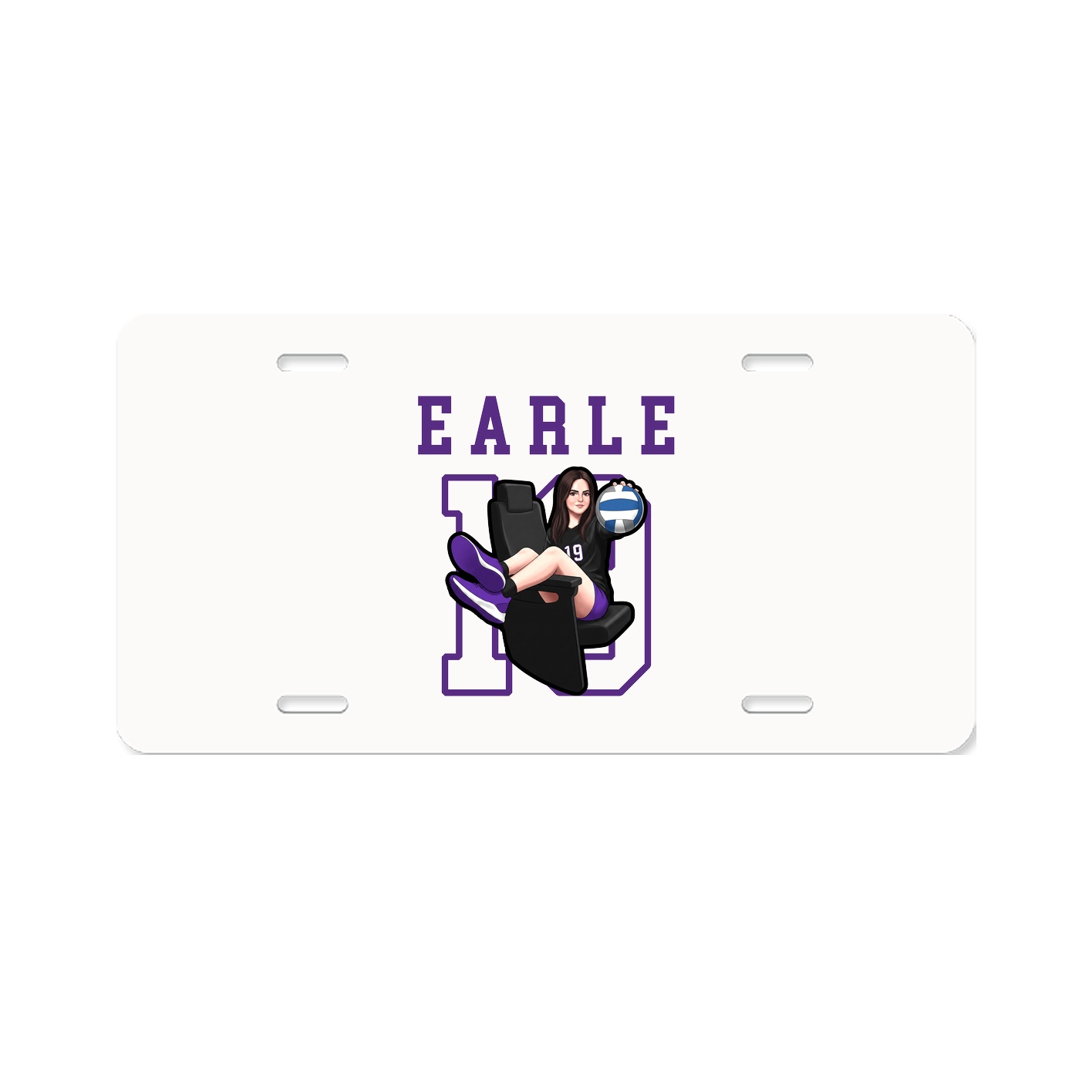 License Plate — Shirsey in Classic