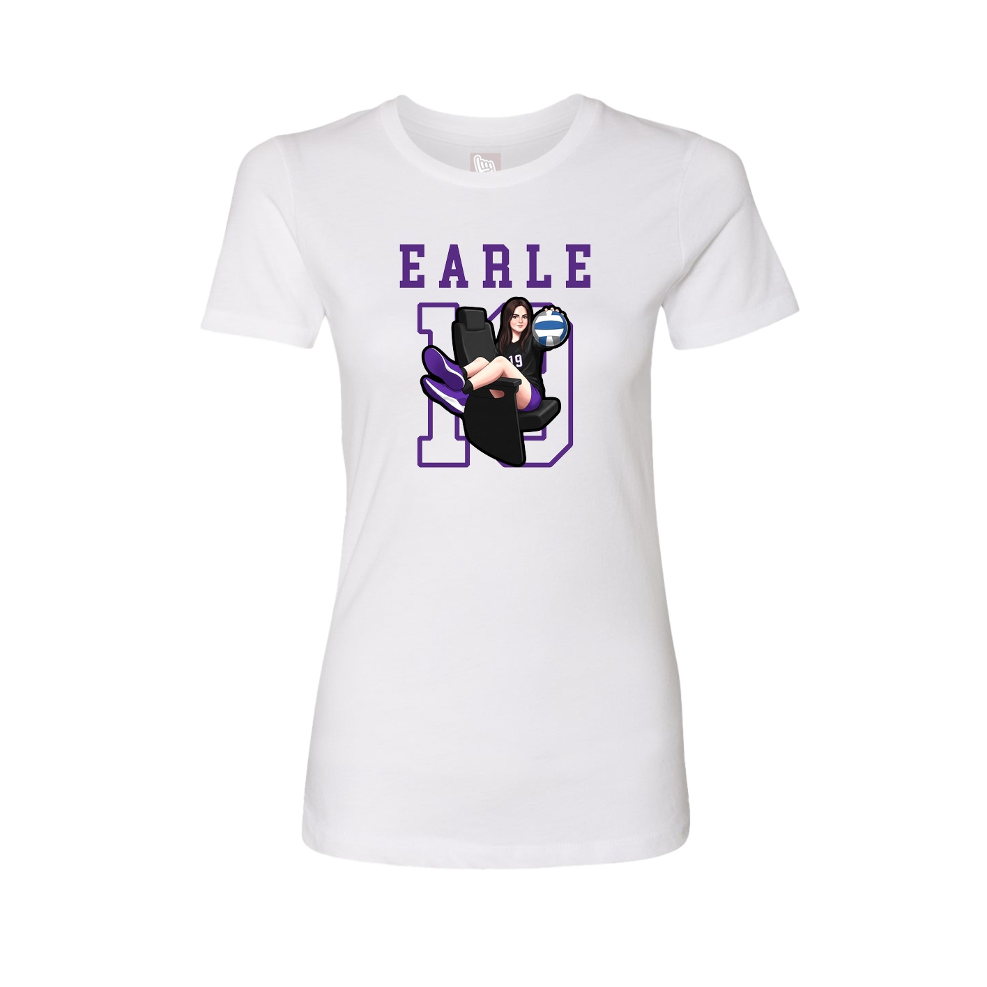 Fitted Women's Tee — Shirsey in White