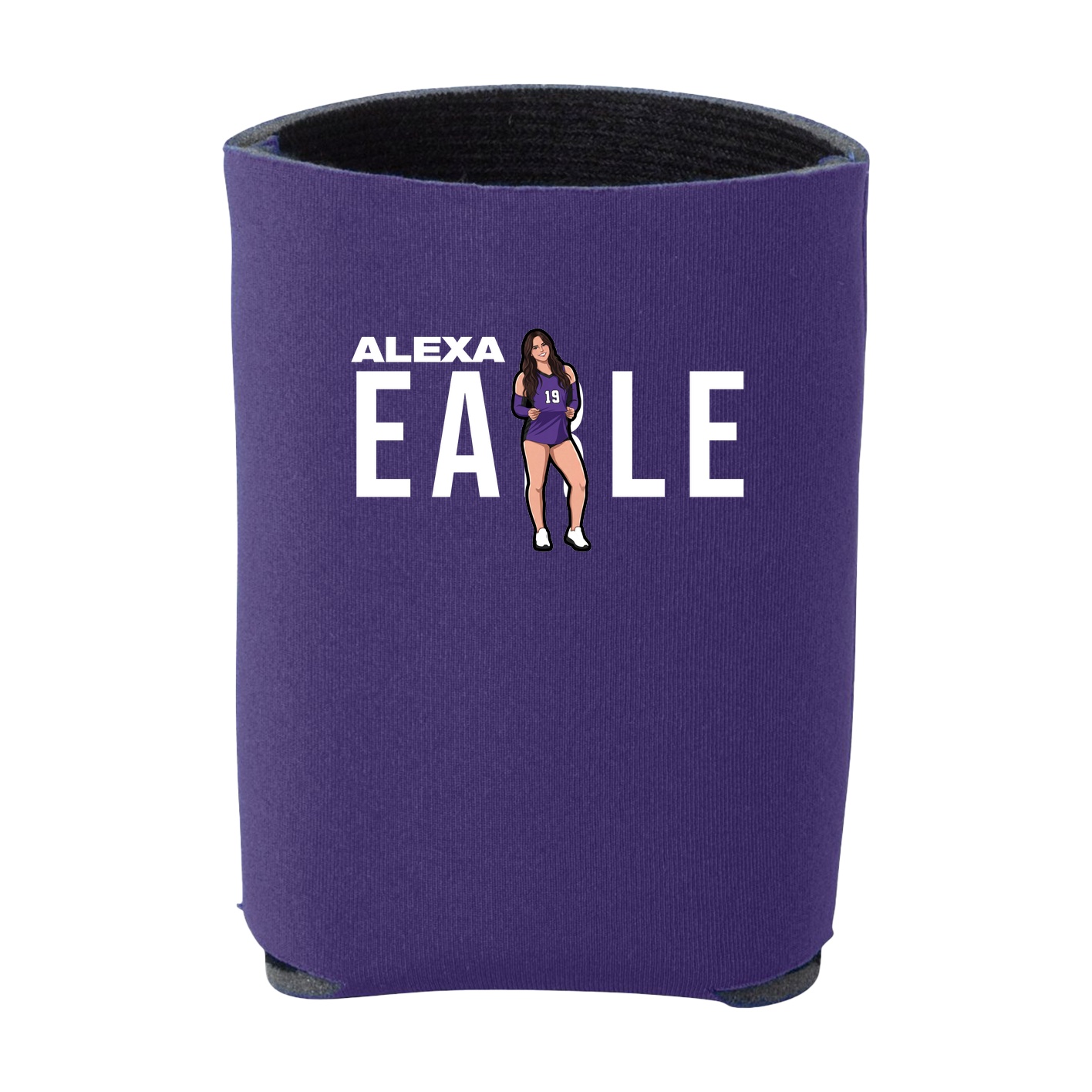 Can Holder — Player Name in Purple