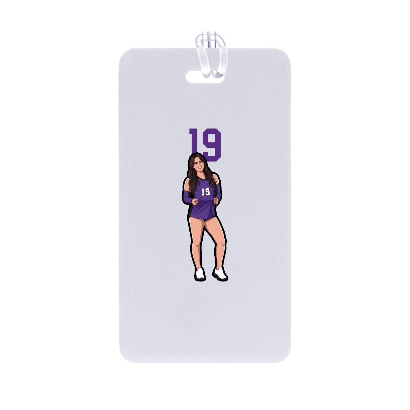 Bag Tag — Number Top in Classic